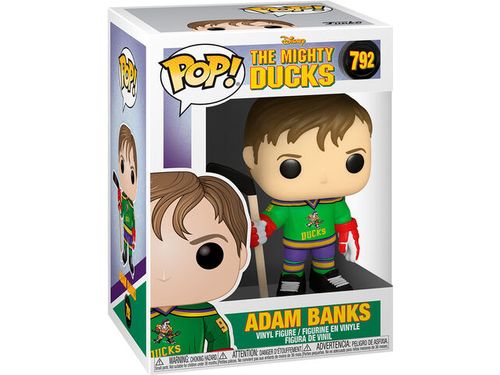 Action Figures and Toys POP! - Movies - The Mighty Ducks - Adam Banks - Cardboard Memories Inc.