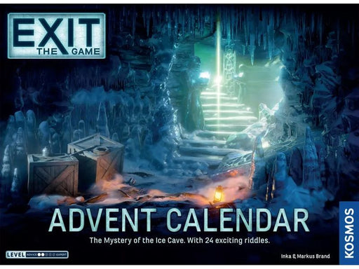 Board Games Thames and Kosmos - EXIT - The Mystery of the Ice Cave - Advent Calendar - Cardboard Memories Inc.