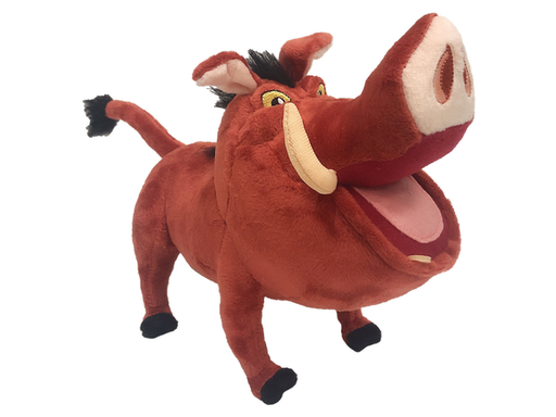 Action Figures and Toys Import Dragon - Disney - The Lion King - Pumba Plush - Cardboard Memories Inc.