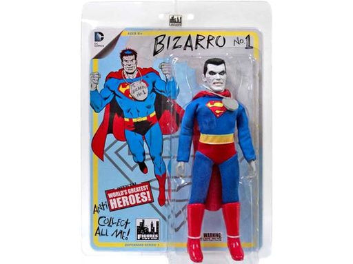 Action Figures and Toys Toy Co - DC Comics Figures - Bizarro No 1 - Cardboard Memories Inc.