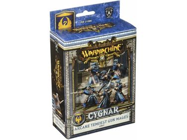 Collectible Miniature Games Privateer Press - Warmachine - Cygnar - Arcane Tempest Gun Mages - PIP 31086 - Cardboard Memories Inc.