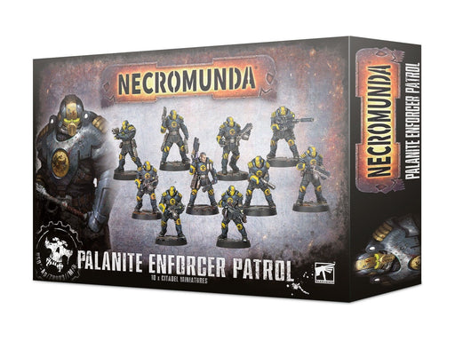 Collectible Miniature Games Games Workshop - Necromunda - Palanite Enforcer Patrol - 300-45 - Cardboard Memories Inc.