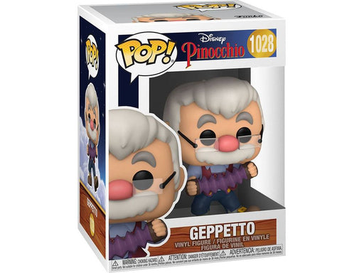 Action Figures and Toys POP! - Movies - Disney - Pinocchio - Geppetto with Accordion - Cardboard Memories Inc.