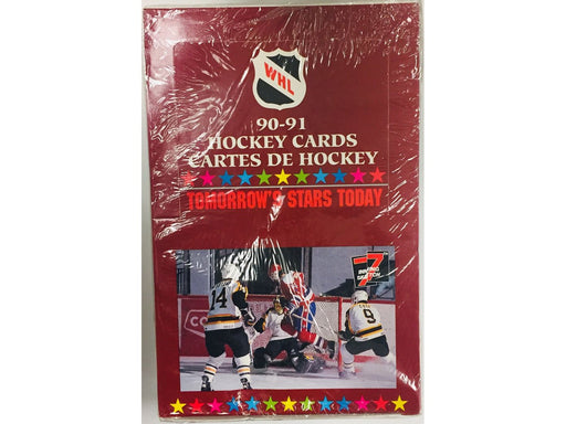 Sports Cards Western Hockey League - 1990-91 - Hockey - Tomorrow's Stars Today - Hobby Box - Cardboard Memories Inc.