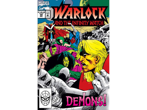 Comic Books Marvel Comics - Warlock and the Infinity Watch 030 - 5956 - Cardboard Memories Inc.