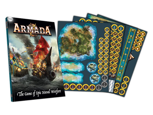 miniatures Mantic Games - Armada - Rulebook and Counters - MG-ARM102 - Cardboard Memories Inc.