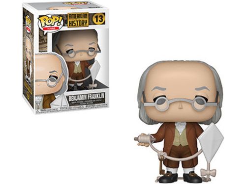 Action Figures and Toys POP! - Icons - Presidents - Benjamin Franklin - Cardboard Memories Inc.