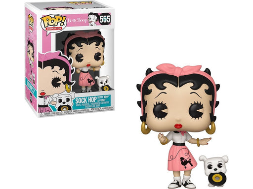 Action Figures and Toys POP! - Movies - Betty Boop - Sock Hop Betty Boop and Pudgy - Cardboard Memories Inc.