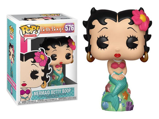 Action Figures and Toys POP! - Movies - Betty Boop - Betty Boop Mermaid - Cardboard Memories Inc.