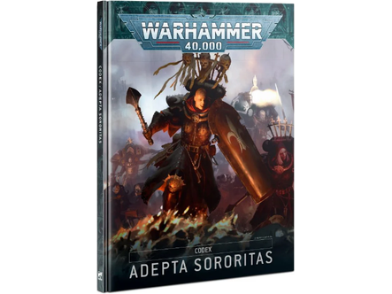 Collectible Miniature Games Games Workshop - Warhammer 40K - Codex - Adepta Sororitas - 9th Edition - Hardcover - 52-01 - Cardboard Memories Inc.