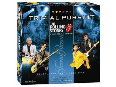 Card Games Usaopoly - Trivial Pursuit - The Rolling Stones - Collector's Edition - Cardboard Memories Inc.