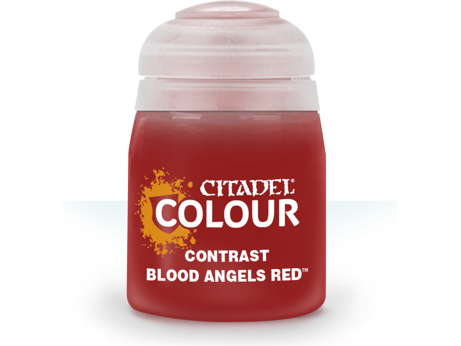 Paints and Paint Accessories Citadel Contrast Paint - Blood Angels Red - 29-12 - Cardboard Memories Inc.