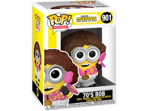 Action Figures and Toys POP! - Movies - Minions - The Rise of Gru - 70’s Bob - Cardboard Memories Inc.