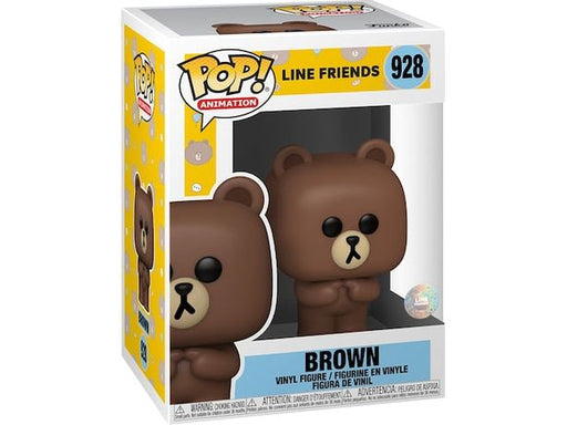 Action Figures and Toys POP! - Televison - Line Friends - Brown - Cardboard Memories Inc.