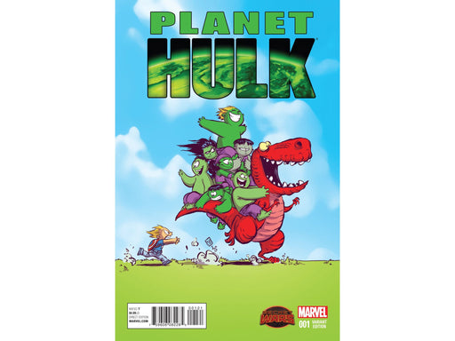 Comic Books Marvel Comics - Planet Hulk 01 - Young Variant - 1917 - Cardboard Memories Inc.