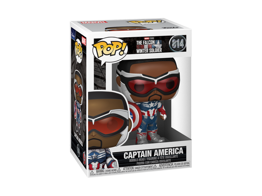 Action Figures and Toys POP! - Movies - The Falcon and The Winter Soldier - Captain America - Cardboard Memories Inc.