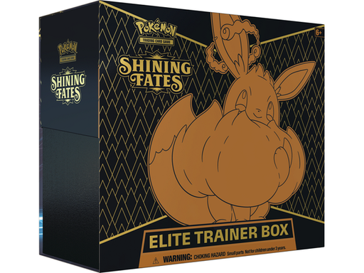 Trading Card Games Pokemon - Shining Fates - Elite Trainer Trading Card Box - Cardboard Memories Inc.