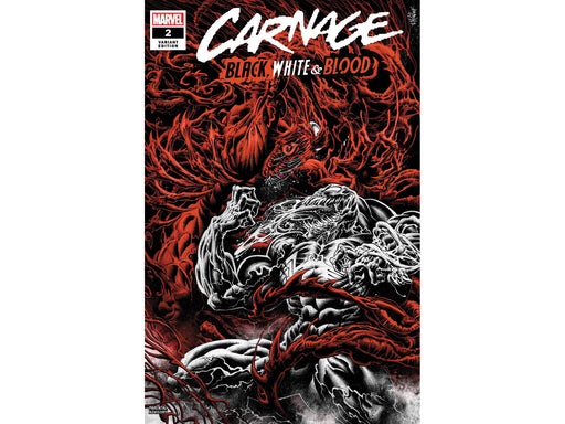 Comic Books Marvel Comics - Carnage Black White and Blood 002 of 4 - Hotz Variant Edition - Cardboard Memories Inc.