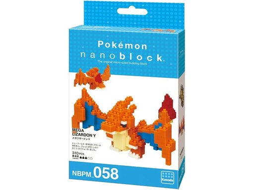 Action Figures and Toys Nanoblock - Pokemon - Mega Charizard Y - Cardboard Memories Inc.