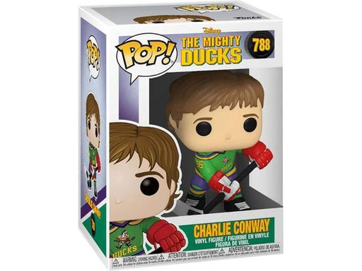 Action Figures and Toys POP! - Movies - The Mighty Ducks - Charlie Conway - Cardboard Memories Inc.