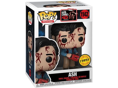 Action Figures and Toys POP! - Movies - The Evil Dead - 40th Anniversary - Ash - Chase - Cardboard Memories Inc.