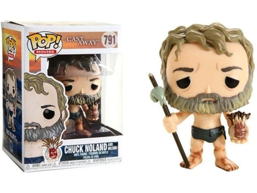 Action Figures and Toys POP! - Movies - Cast Away - Chuck with Wilson - Cardboard Memories Inc.