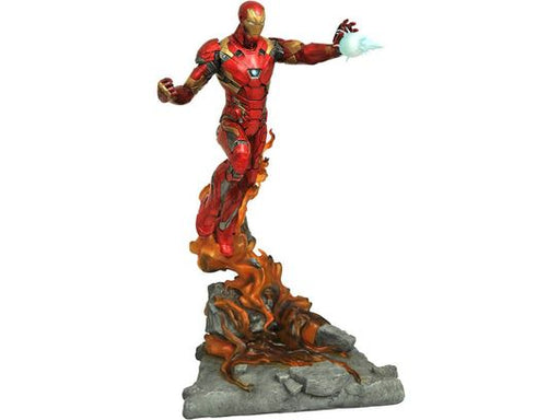 Action Figures and Toys Diamond Select - Marvel Milestones - Captain America Civil War - Iron Man - 21 inch Statue - Cardboard Memories Inc.