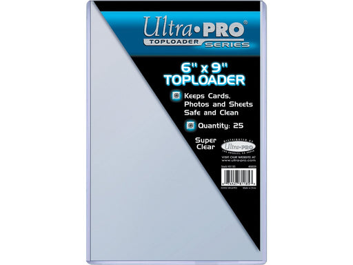 Supplies Ultra Pro - 6 x 9 Trading Card Top Loaders - Package of 25 - Cardboard Memories Inc.