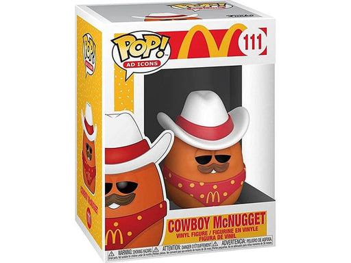 Action Figures and Toys POP! - Ad Icons - McDonalds - Cowboy McNugget - Cardboard Memories Inc.