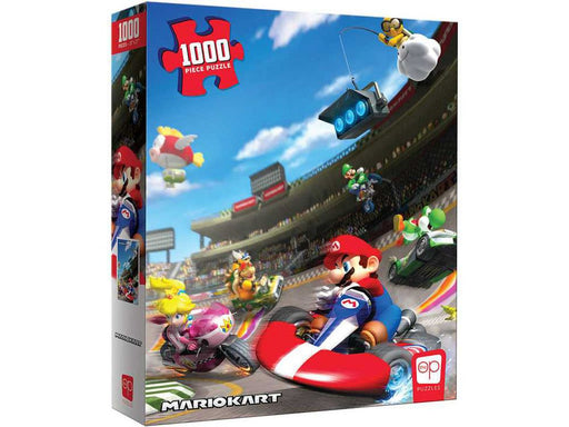 Board Games Usaopoly - Mario Kart - 1000 Piece Puzzle - Cardboard Memories Inc.