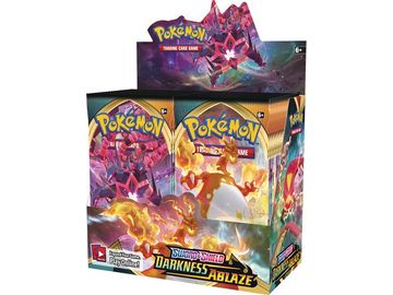 Trading Card Games Pokemon - Sword and Shield - Darkness Ablaze - Trading Card 6 Booster Box Case - Cardboard Memories Inc.