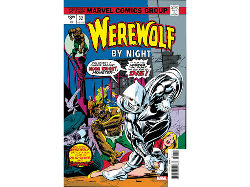 Comic Books Marvel Comics - Werewolf by Night 032 (Cond. VF+) - Facsimile Variant Edition - 7978 - Cardboard Memories Inc.
