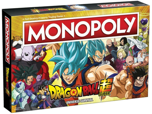 Dice Games Usaopoly - Monopoly - Dragon Ball Super - Cardboard Memories Inc.