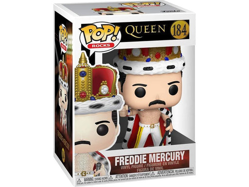 Action Figures and Toys POP! - Music - Queen - King Freddie Mercury - Cardboard Memories Inc.