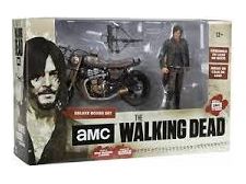 Action Figures and Toys McFarlane Toys - Walking Dead - TV Series Box Set - Daryl Dixon with Chopper - Cardboard Memories Inc.
