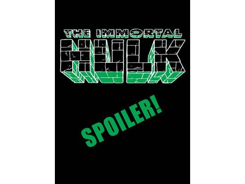Comic Books Marvel Comics - Immortal Hulk 039 - Bennett Spoiler Variant Edition - Cardboard Memories Inc.