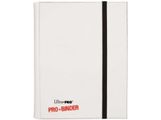 Supplies Ultra Pro - Side Loading Binder - White with White Webbing - Cardboard Memories Inc.