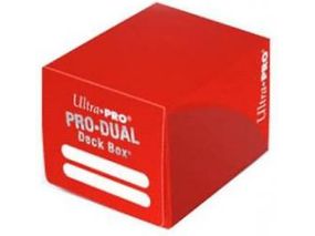 Supplies Ultra Pro - 120 Dual Deck Box - Red - Cardboard Memories Inc.