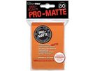 Supplies Ultra Pro - Deck Protectors - Standard Size - 50 Count Matte Orange - Cardboard Memories Inc.