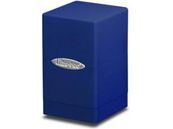 Supplies Ultra Pro - Satin Tower Deck Box - Blue - Cardboard Memories Inc.