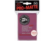 Supplies Ultra Pro - Deck Protectors - Standard Size - Matte Blackberry - Package of 50 - Cardboard Memories Inc.