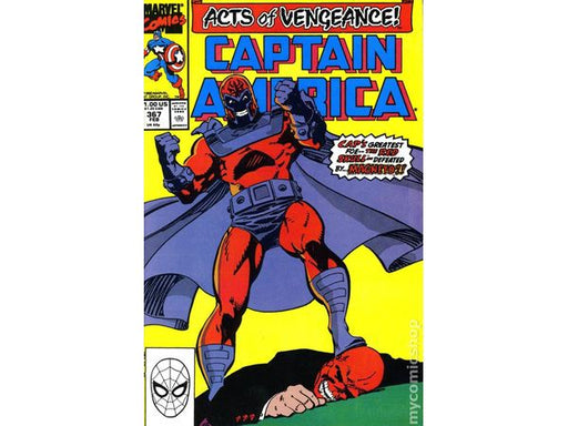 Comic Books Marvel Comics - Captain America (1968 1st Series) 367 (Cond. VF-) - 7266 - Cardboard Memories Inc.