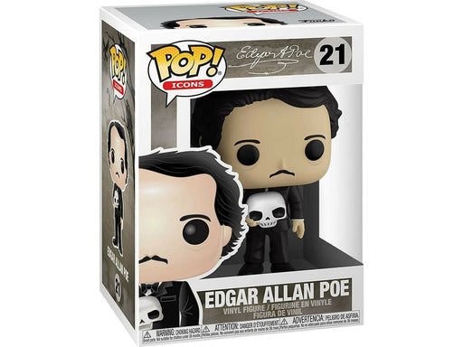 Action Figures and Toys POP! - Icons - Edgar Allan Poe - Cardboard Memories Inc.