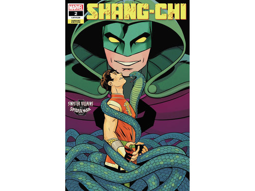 Comic Books Marvel Comics - Shang-Chi 002 - Bustos Spider-Man Villains Variant Edition - Cardboard Memories Inc.