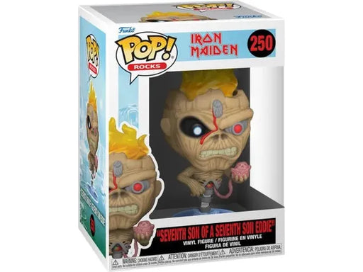 Action Figures and Toys POP! - Music - Iron Maiden - "Seventh Son of Seventh Son Eddie" - Cardboard Memories Inc.
