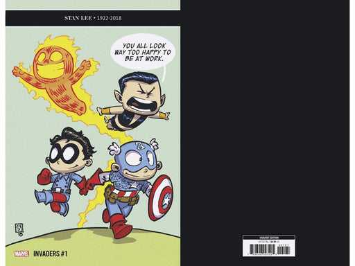 Comic Books Marvel Comics - Invaders 01 - Young Cover - 4722 - Cardboard Memories Inc.