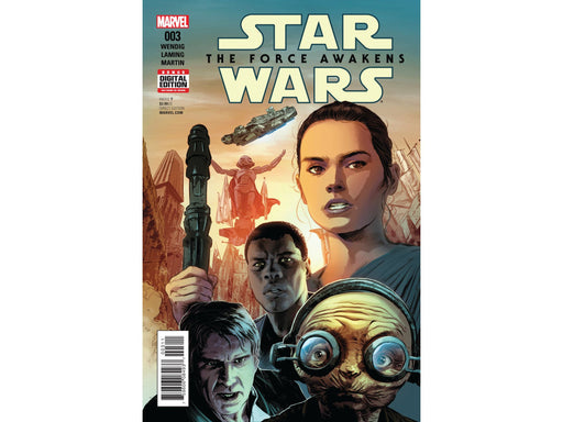 Comic Books, Hardcovers & Trade Paperbacks Marvel Comics - Star Wars The Force Awakens 003 (Cond. VF-) 6256 - Cardboard Memories Inc.