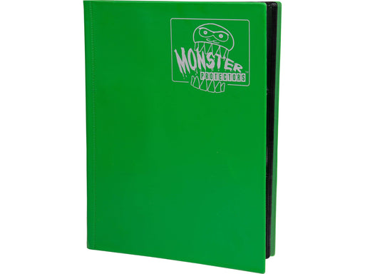 Supplies BCW - Monster - 9 Pocket Binder - Matte Emerald Green - Cardboard Memories Inc.