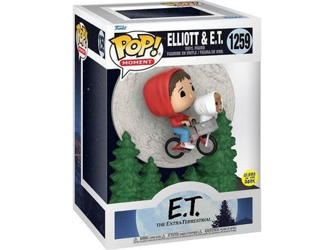 Action Figures and Toys POP! - Movies - ET - Elliot and E.T. Flying - Cardboard Memories Inc.