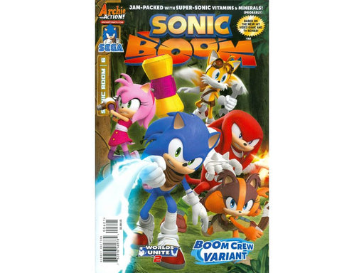 Comic Books Archie Comics - Sonic Boom 006 - Boom Crew Cover - 3722 - Cardboard Memories Inc.